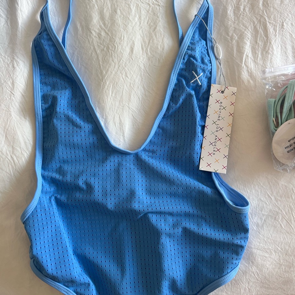 Boutine LA Sky Blue One-Piece Swimsuit